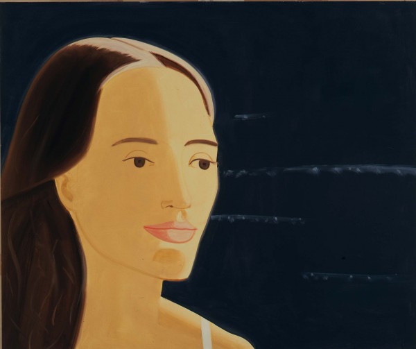 Catherine, painting by Alex Katz