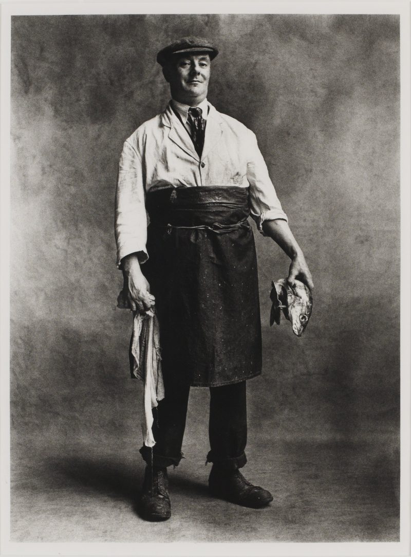 Irving Penn Fishmonger London 1950