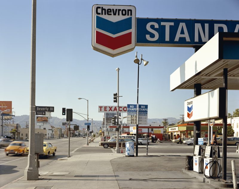 Stephen Shore beverly boulevard and la brea avenue los angeles california june 21 1975